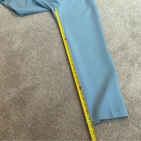 Dynamite Lina Full Length Slim Pants -Ashley Blue Sz 8 pronounced seams pockets - Picture 13 of 15